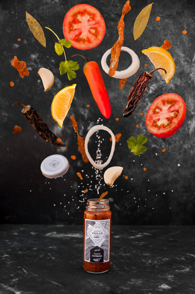 Professional food photography focused on texture, light and mood